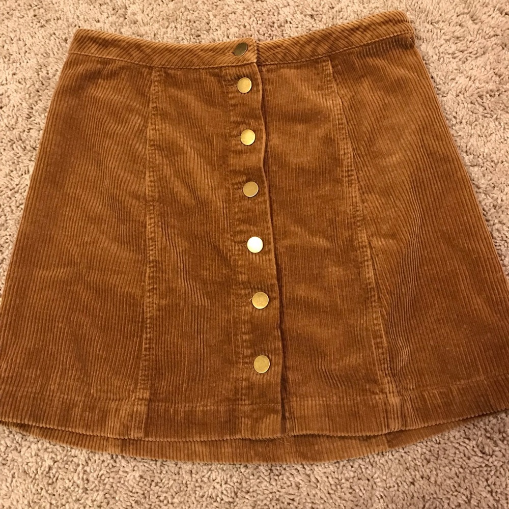 Corduroy Skirt